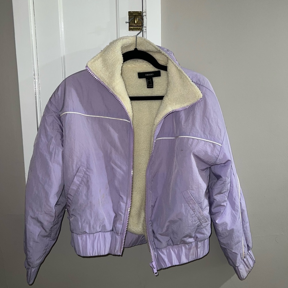 Purple jacket